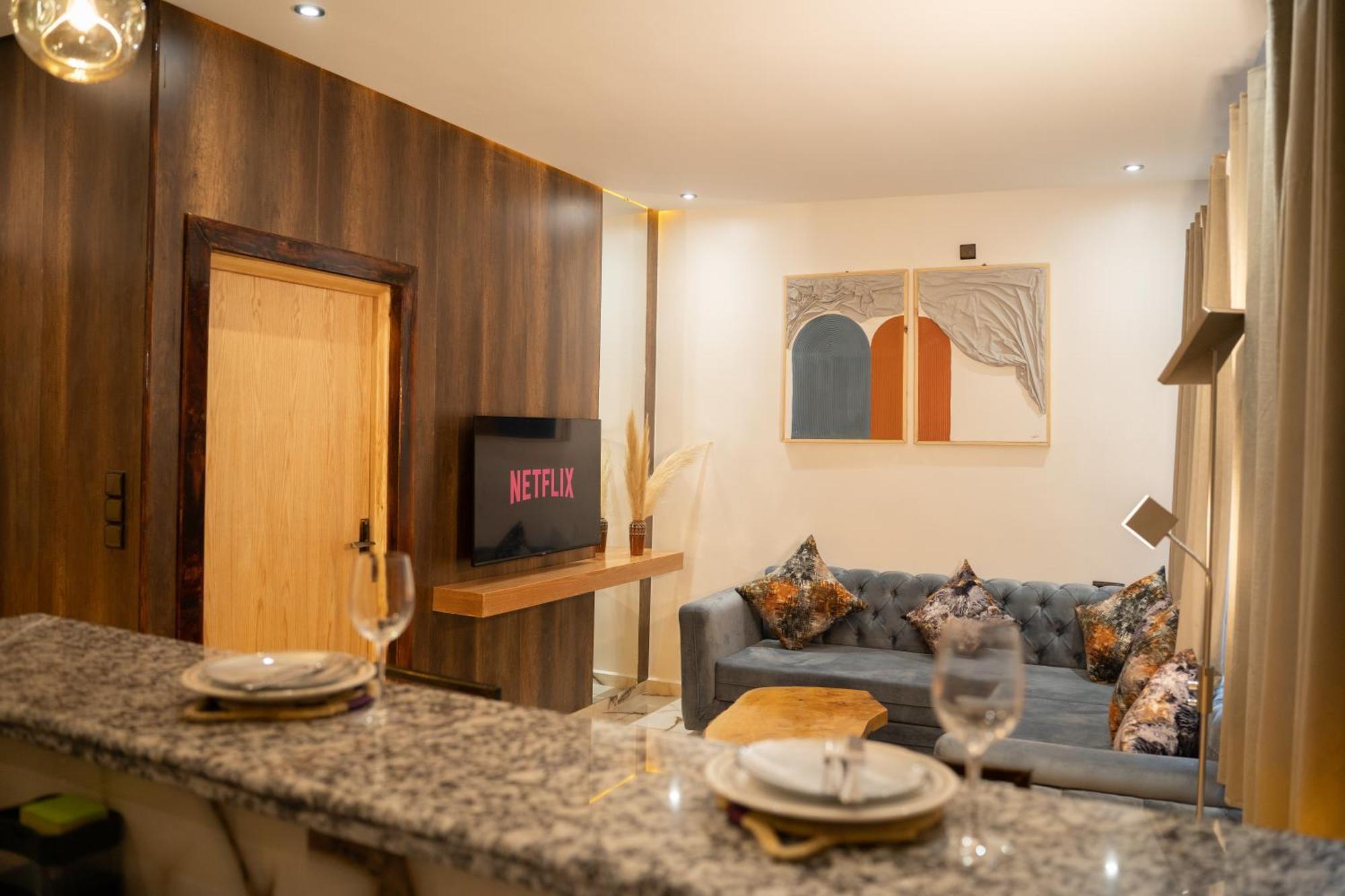 La Terrassa Appartement Climatise Азру Экстерьер фото